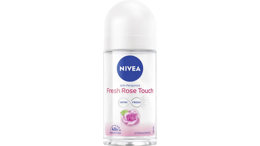 NIVEA Deo Roll-On fresh Rose Touch Anti-Transpirant 50 ml