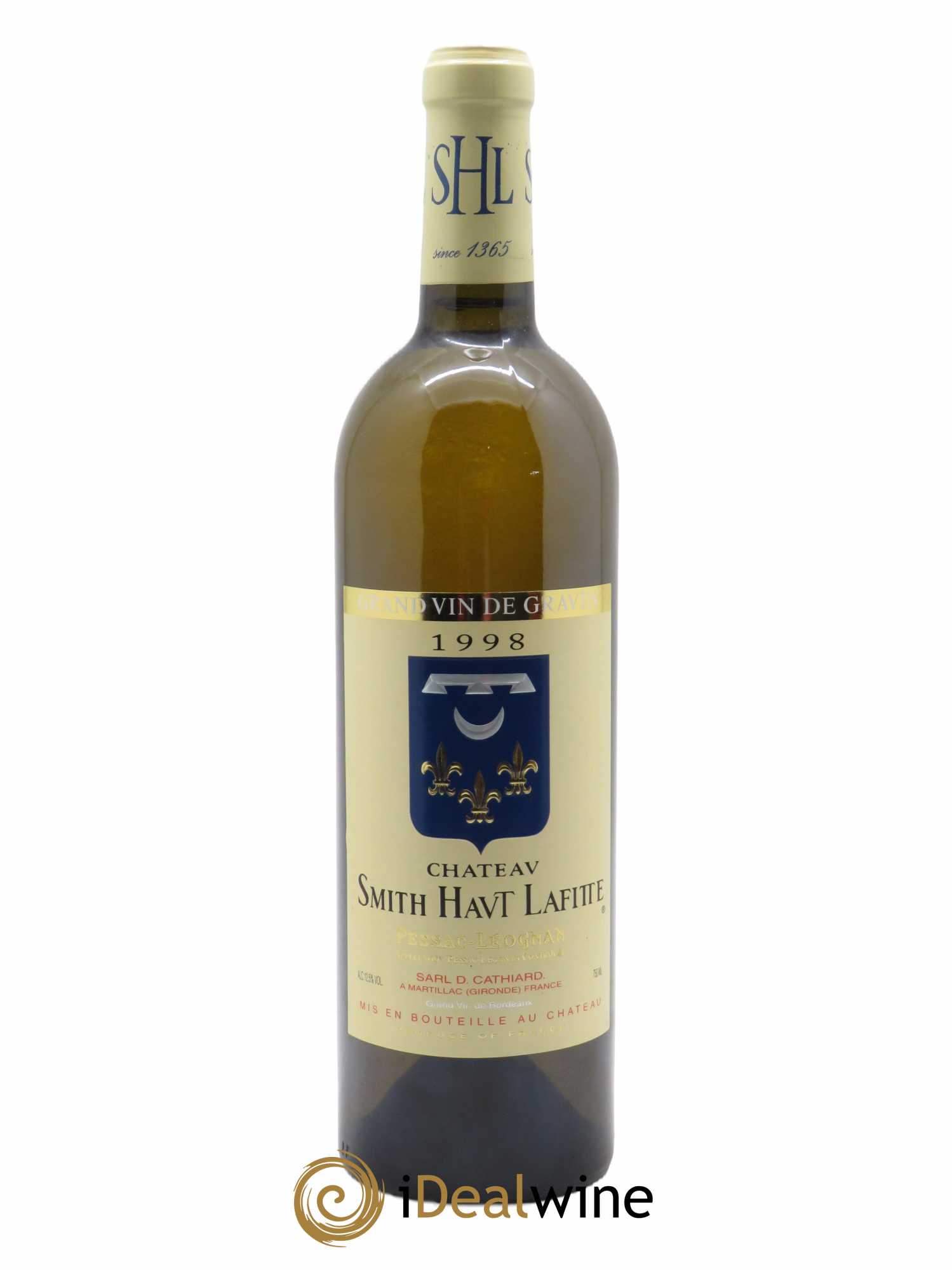 Château Smith Haut Lafitte  1998 - Lot de 1 Bouteille