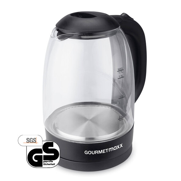 Glas-Wasserkocher, 1,7 l