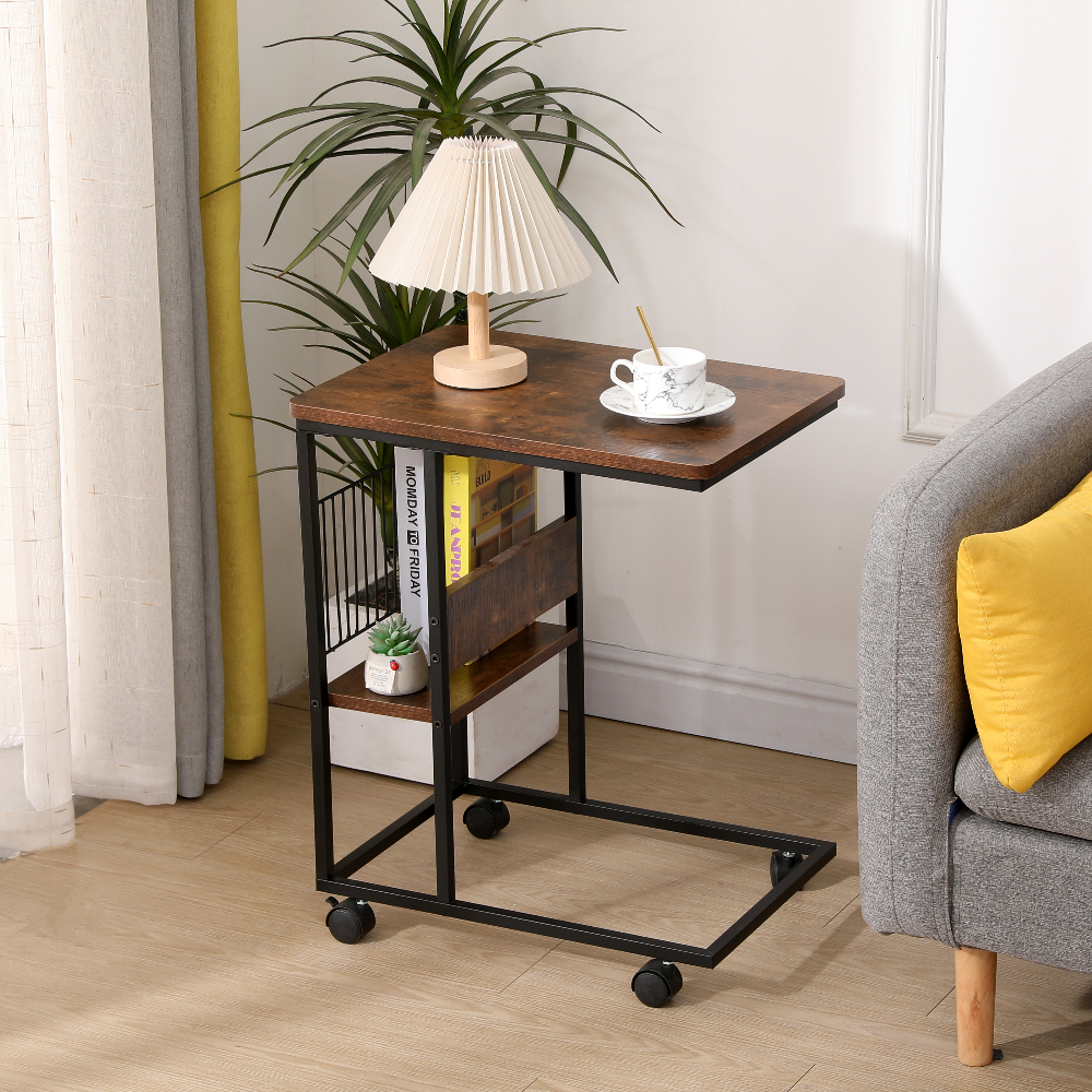 Happy Home Beistelltisch Servierwagen mit Rollen HWT53-HOL