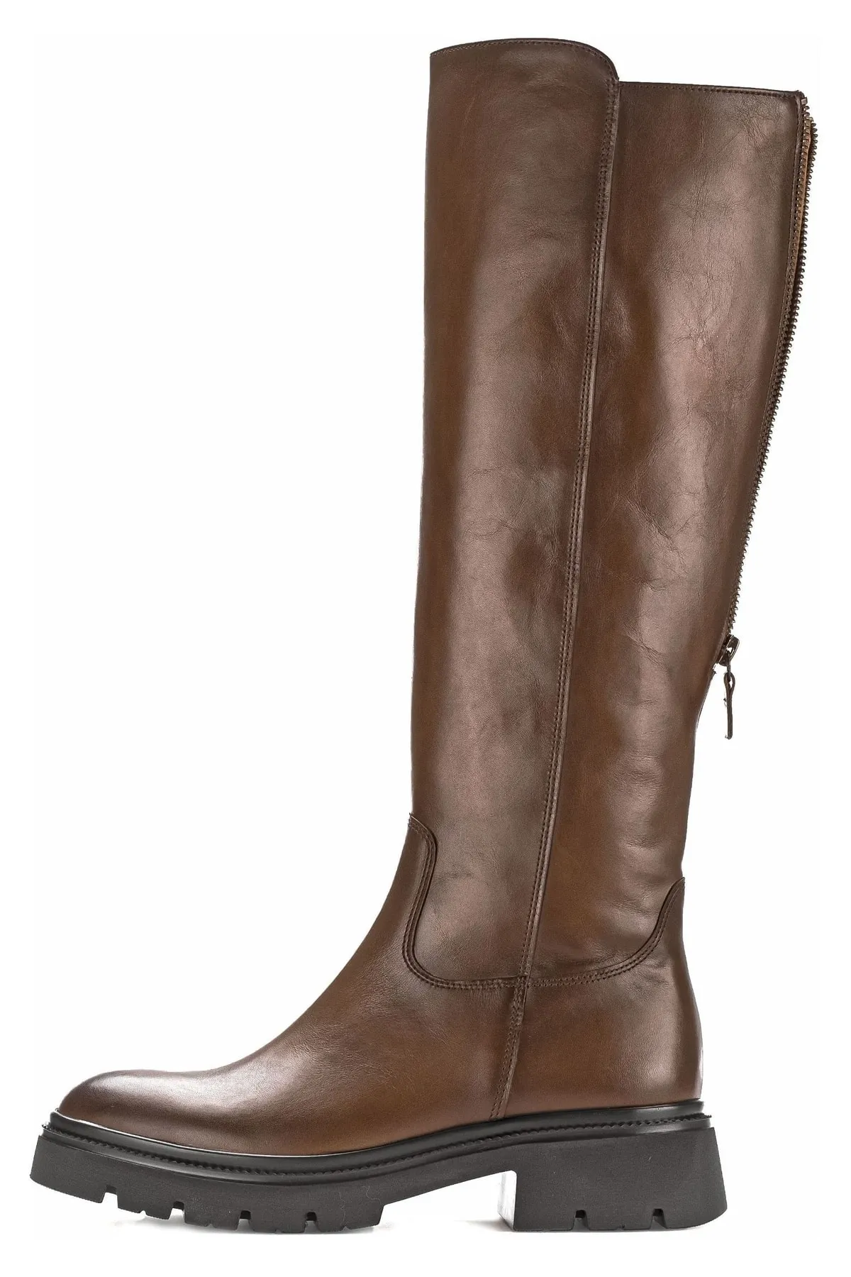 GABOR  Stiefel - Braun - Blockabsatz