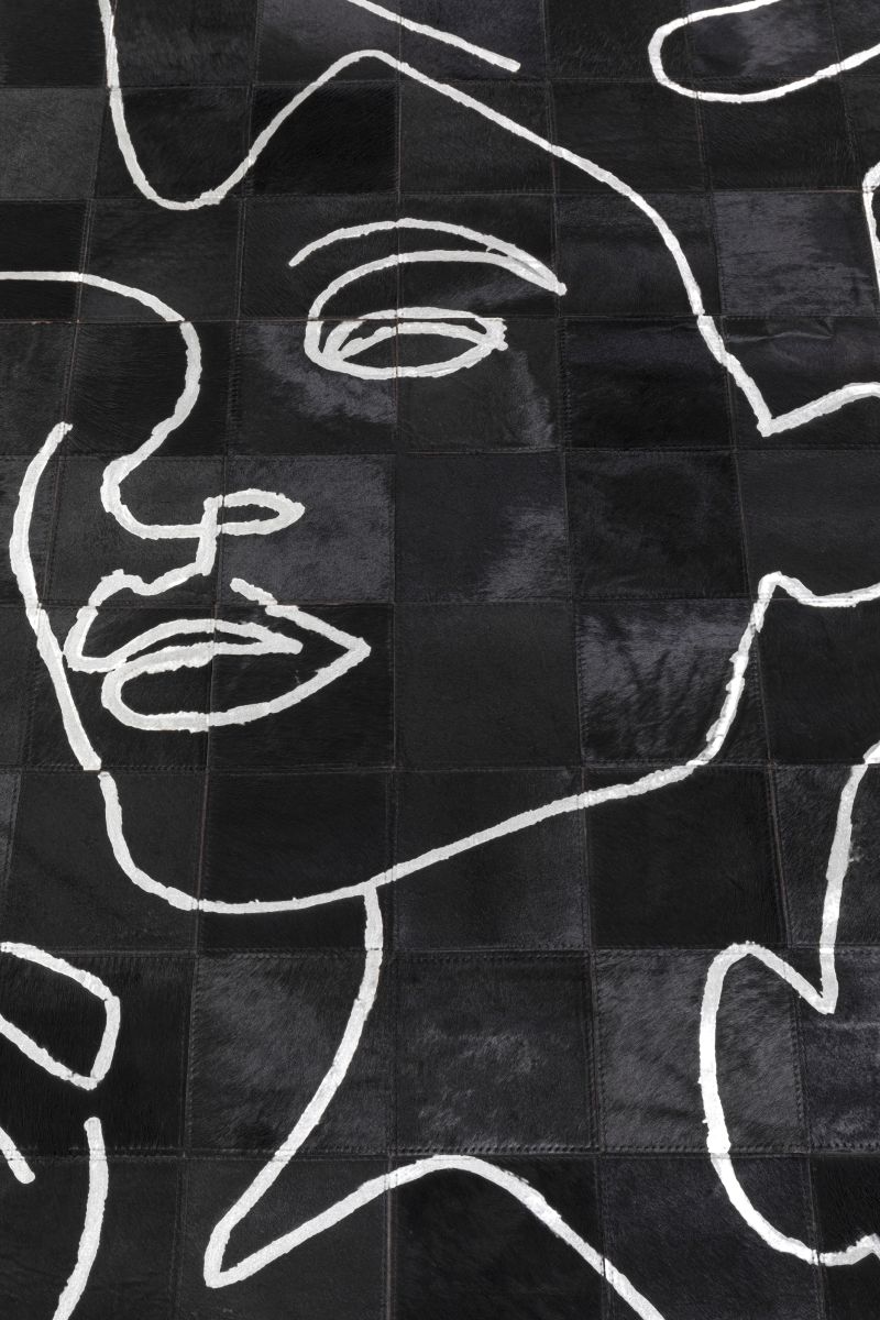 KARE Teppich Art Faces