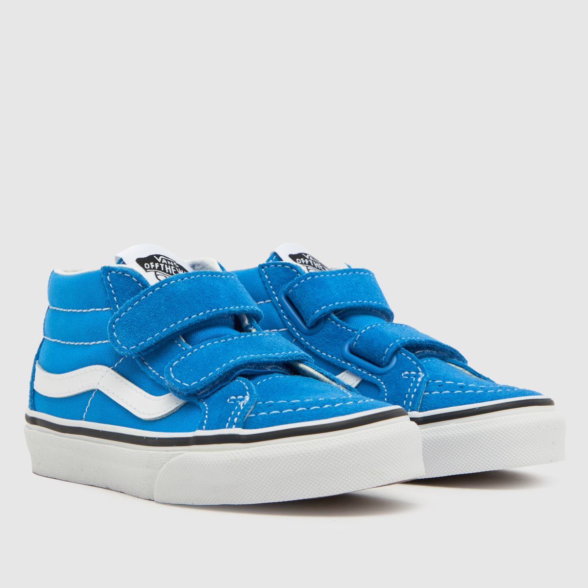 Vans blå sk8-mid reissue v pojkar junior träningsskor
