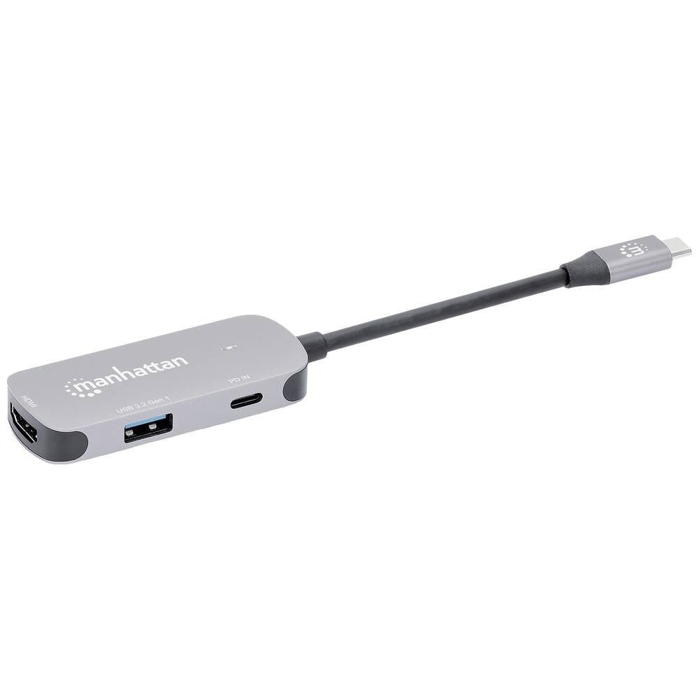 MANHATTAN Laptop-Dockingstation mit Power Delivery, USB-C® Power Delivery