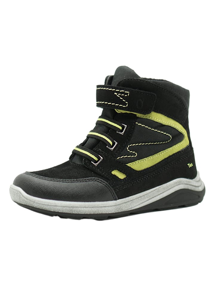 lamino Leder-Winterboots in Schwarz günstig kaufen