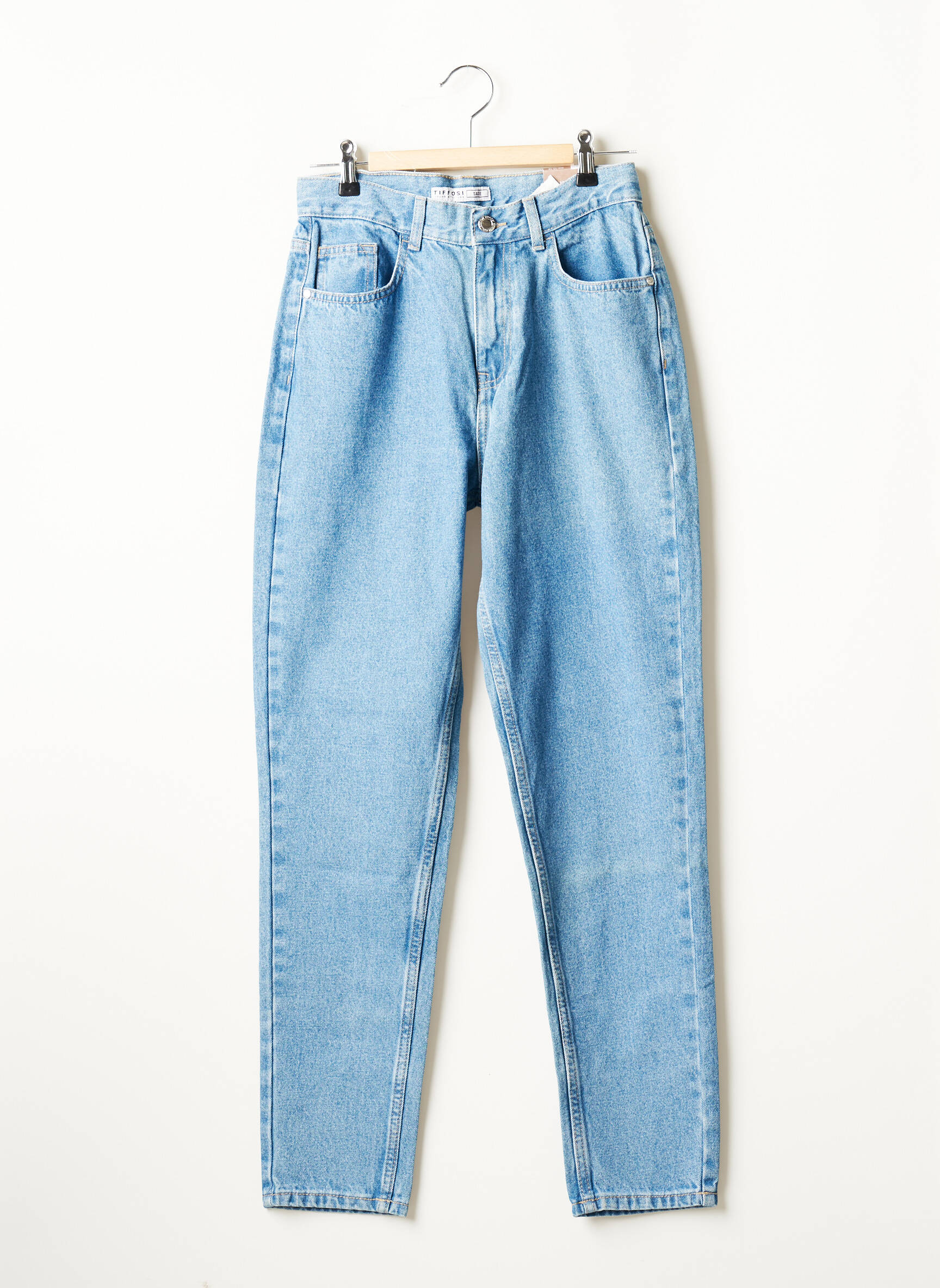 Tiffosi Jean Mom Fille couleur bleu