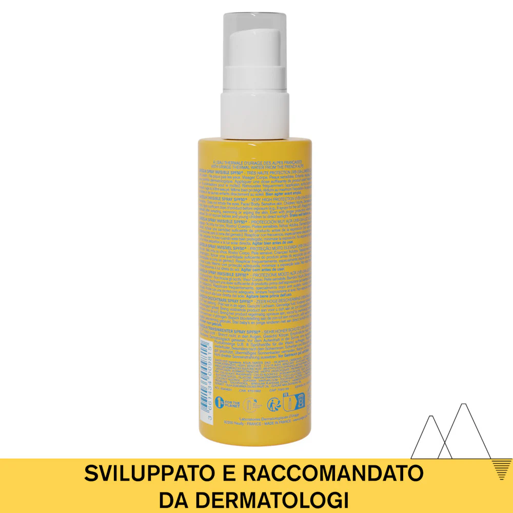 BARIESUN Spray Invisible SPF50+ - Spray solar corporal de alta protección.