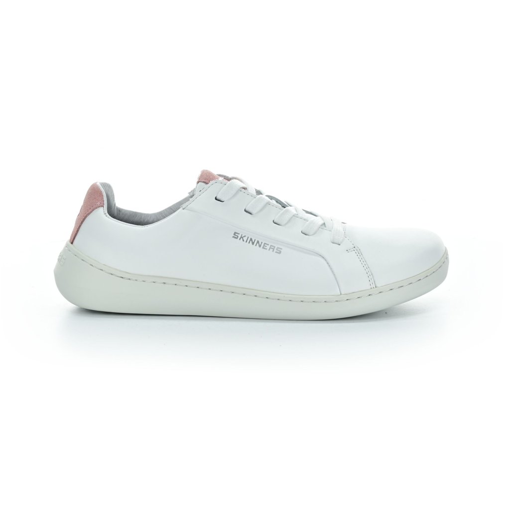 Skinners Moonwalker Leather Pink/White Barfußsneakers