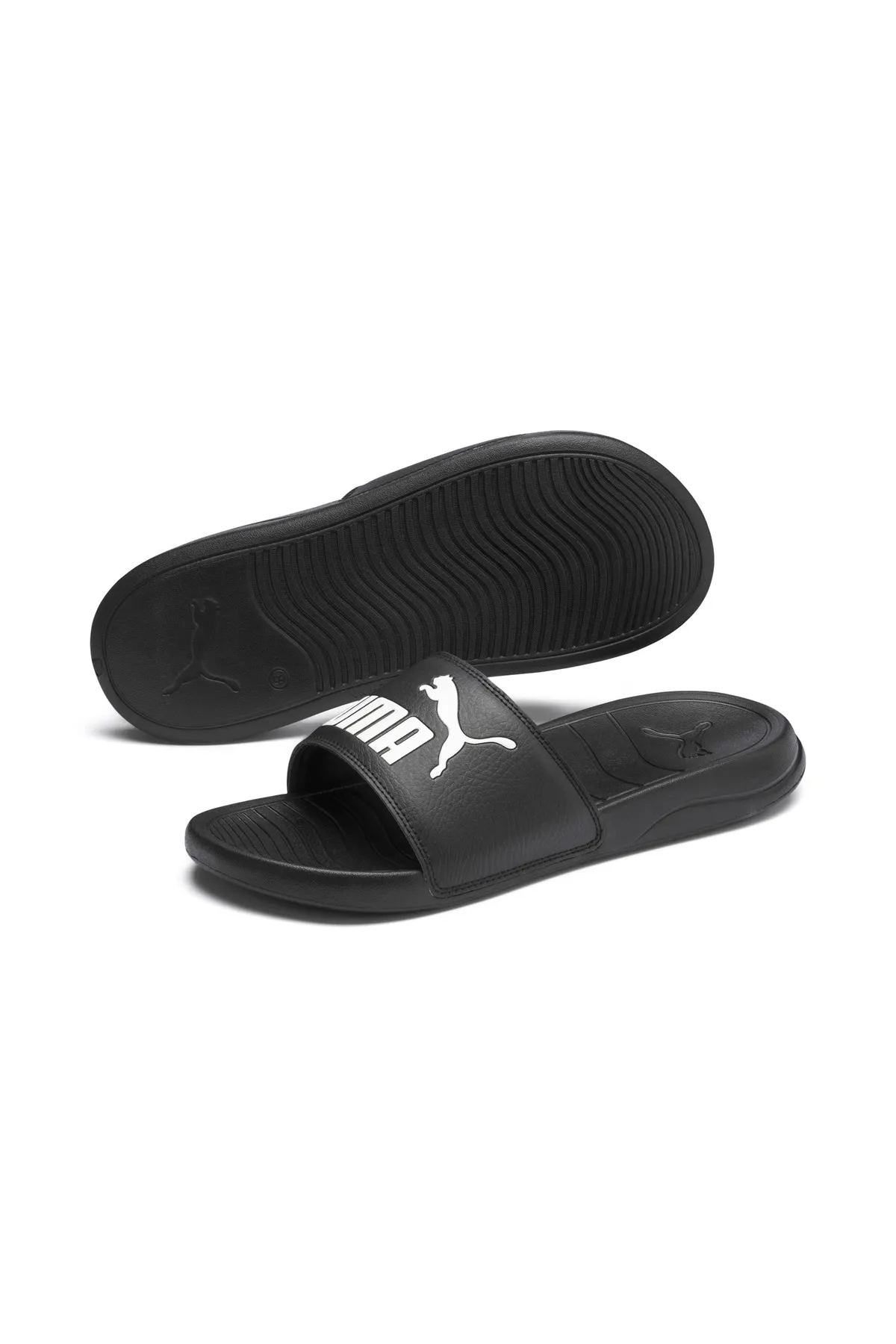 Puma  Pantolette - Schwarz - Flacher Absatz