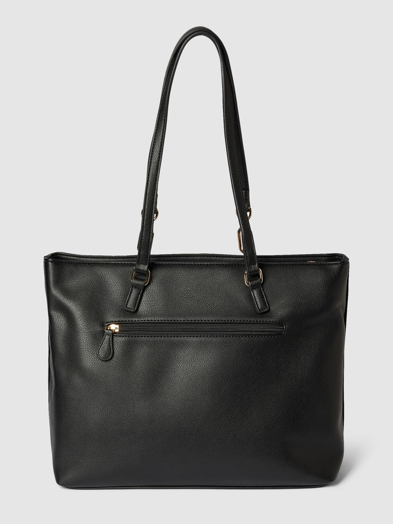 Handtasche mit langen Henkeln Modell 'Kate' in schwarz