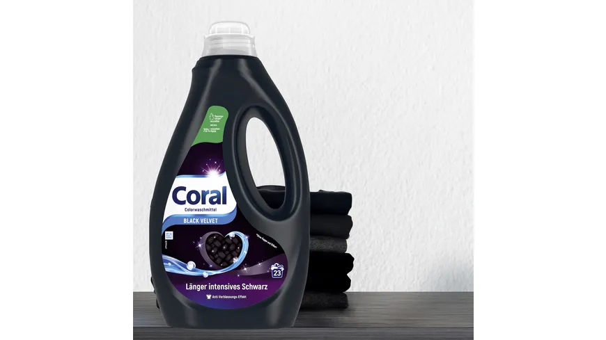 Coral Flüssigwaschmittel Black Velvet 23WL 1.15 l