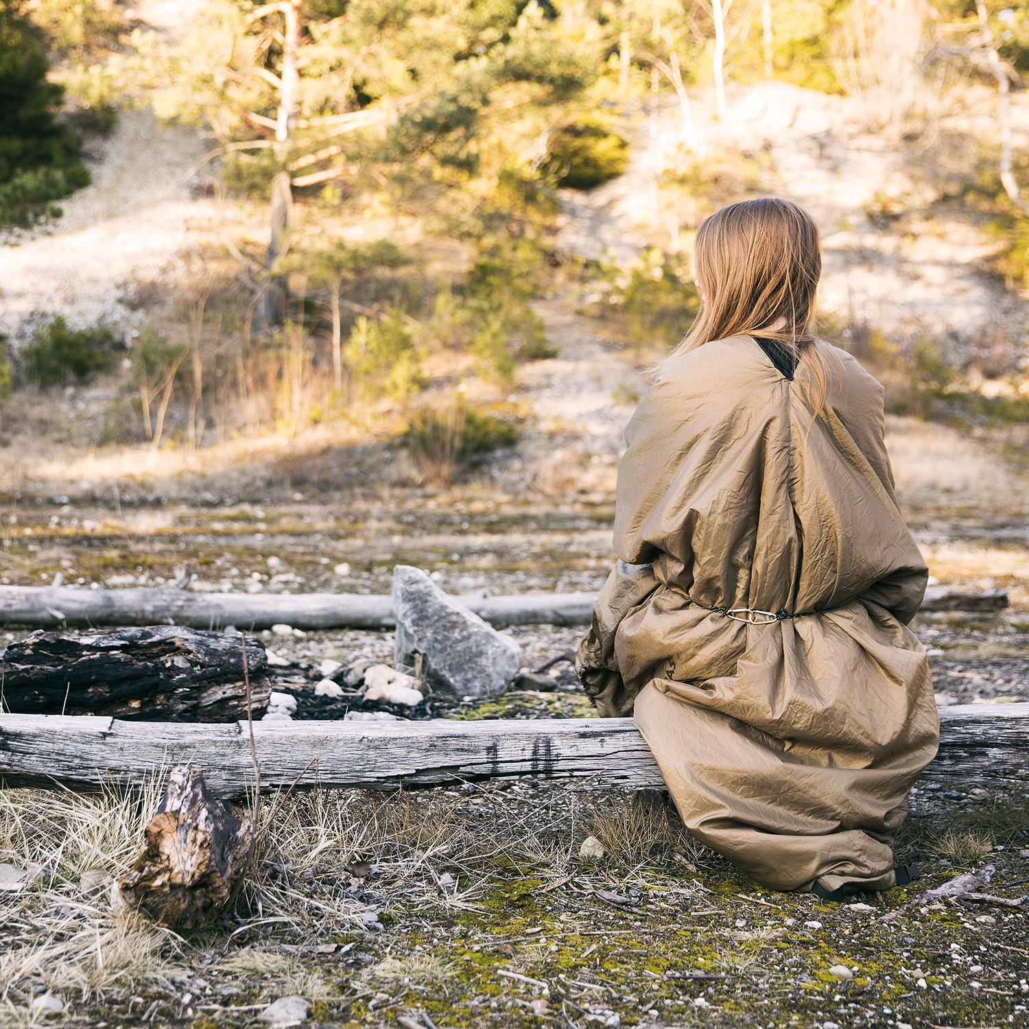 Underquilt Poncho Hängematten Kälteschutz