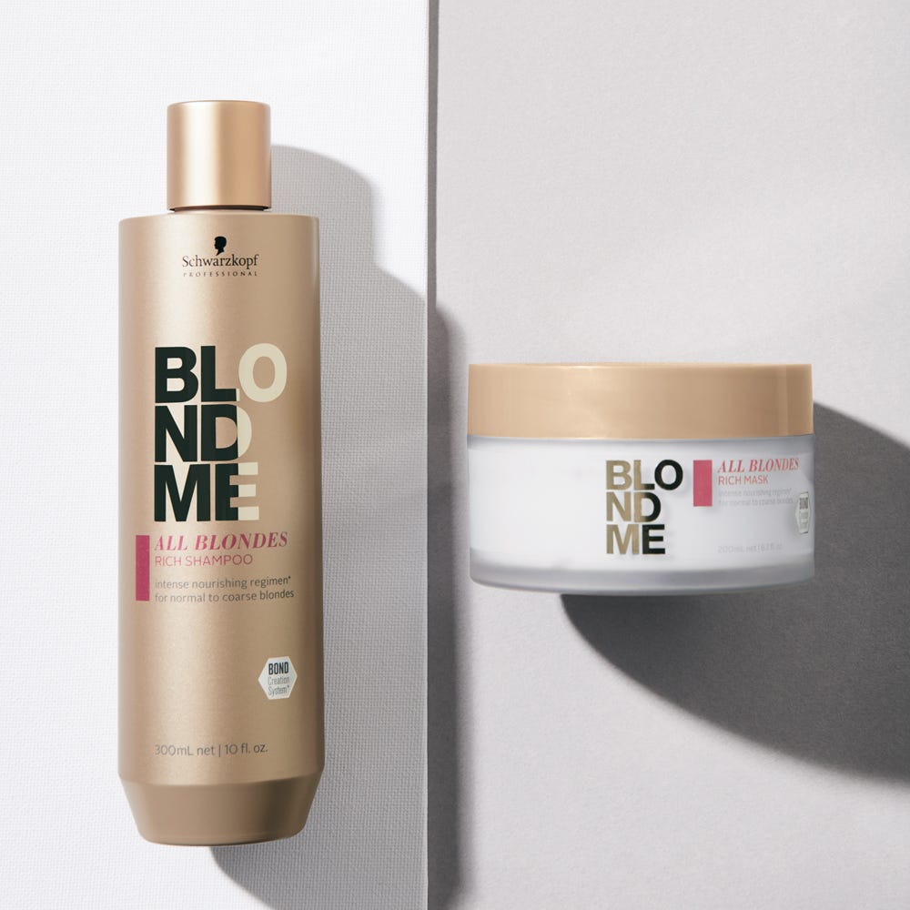 Schwarzkopf Blondme All Blondes Rich Mask 200 ml