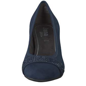Jana Pumps in blau