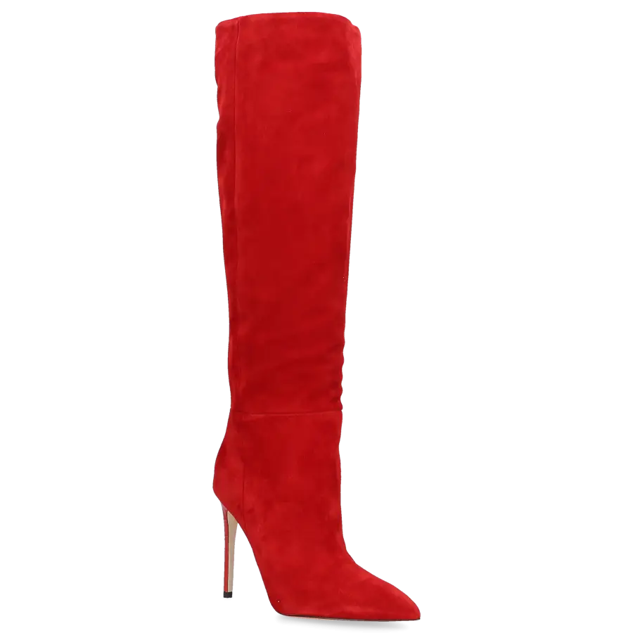 Paris Texas - Stiefel PX133 Veloursleder - rot
