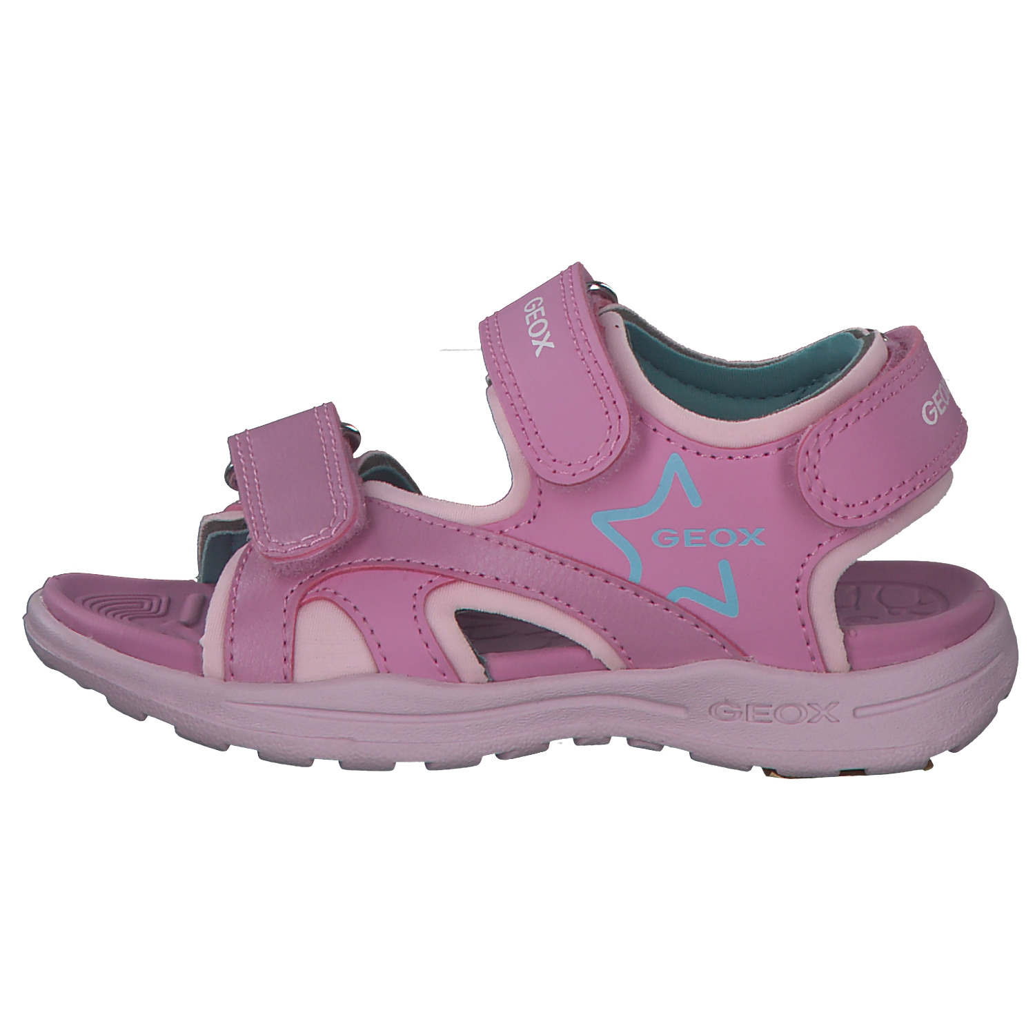 Geox J256AA, Sandalen (Kinder), Kinder, Pink