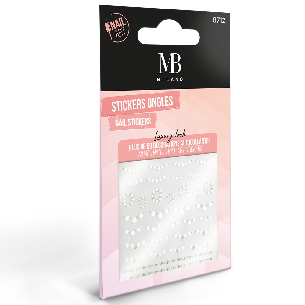 Mb Milano STRASS D'ONGLES AUTOCOLLANT STRASS D'ONGLES