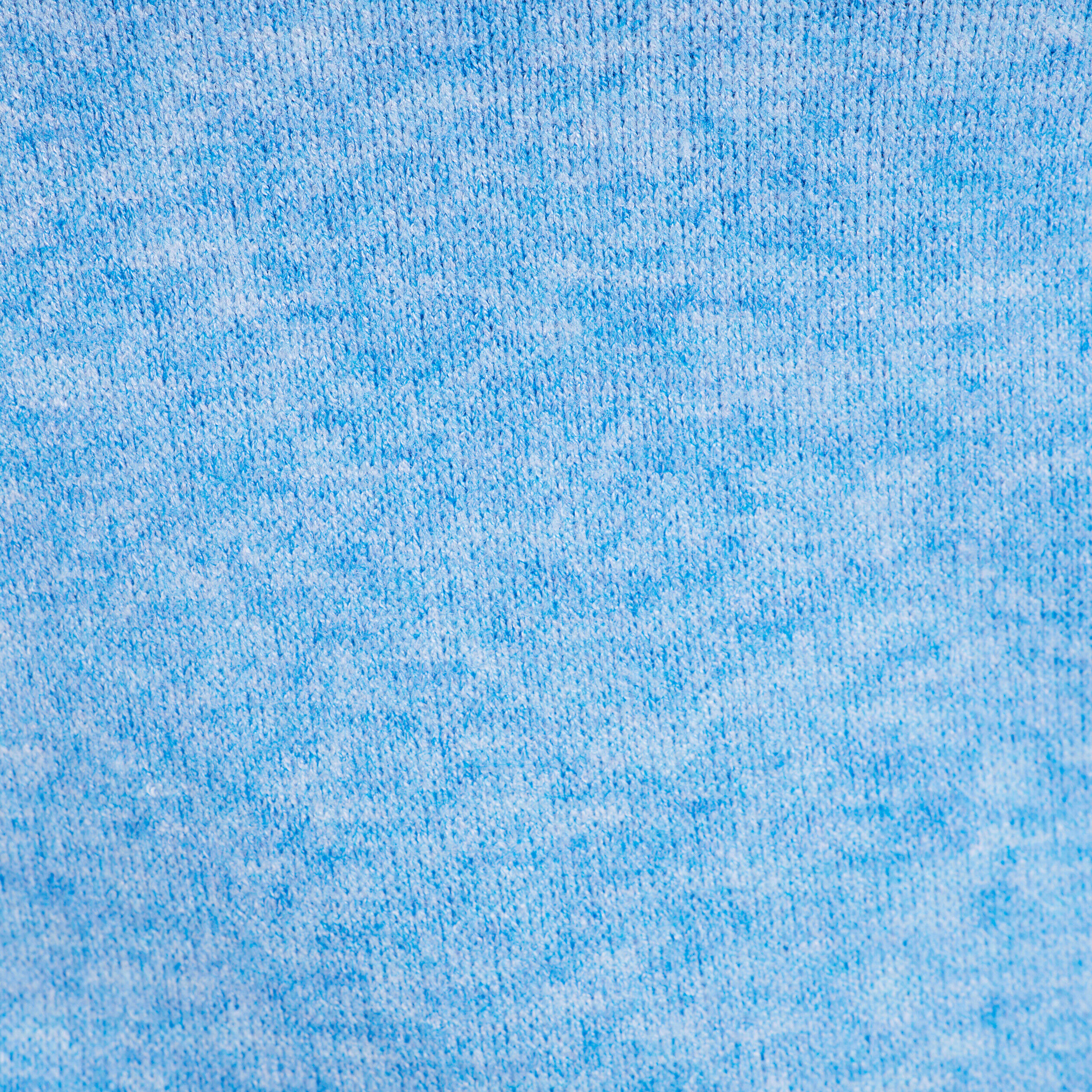 T-shirt col montant bord vague bleu roi femme | Cache Cache