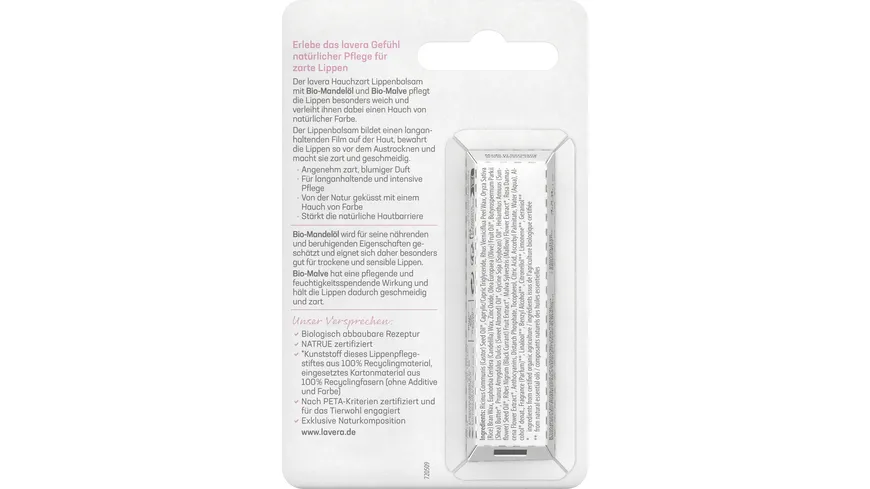 lavera Hauchzart Lippenbalsam 4.5 g