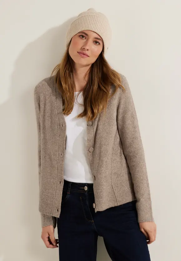 CECIL Cardigan mit Ziernähten