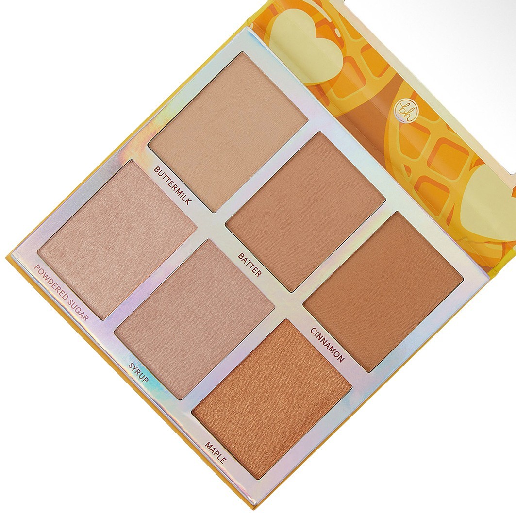 Weekend Vibes Belgian Waffle - 6 Color Baked Bronzer & Palette