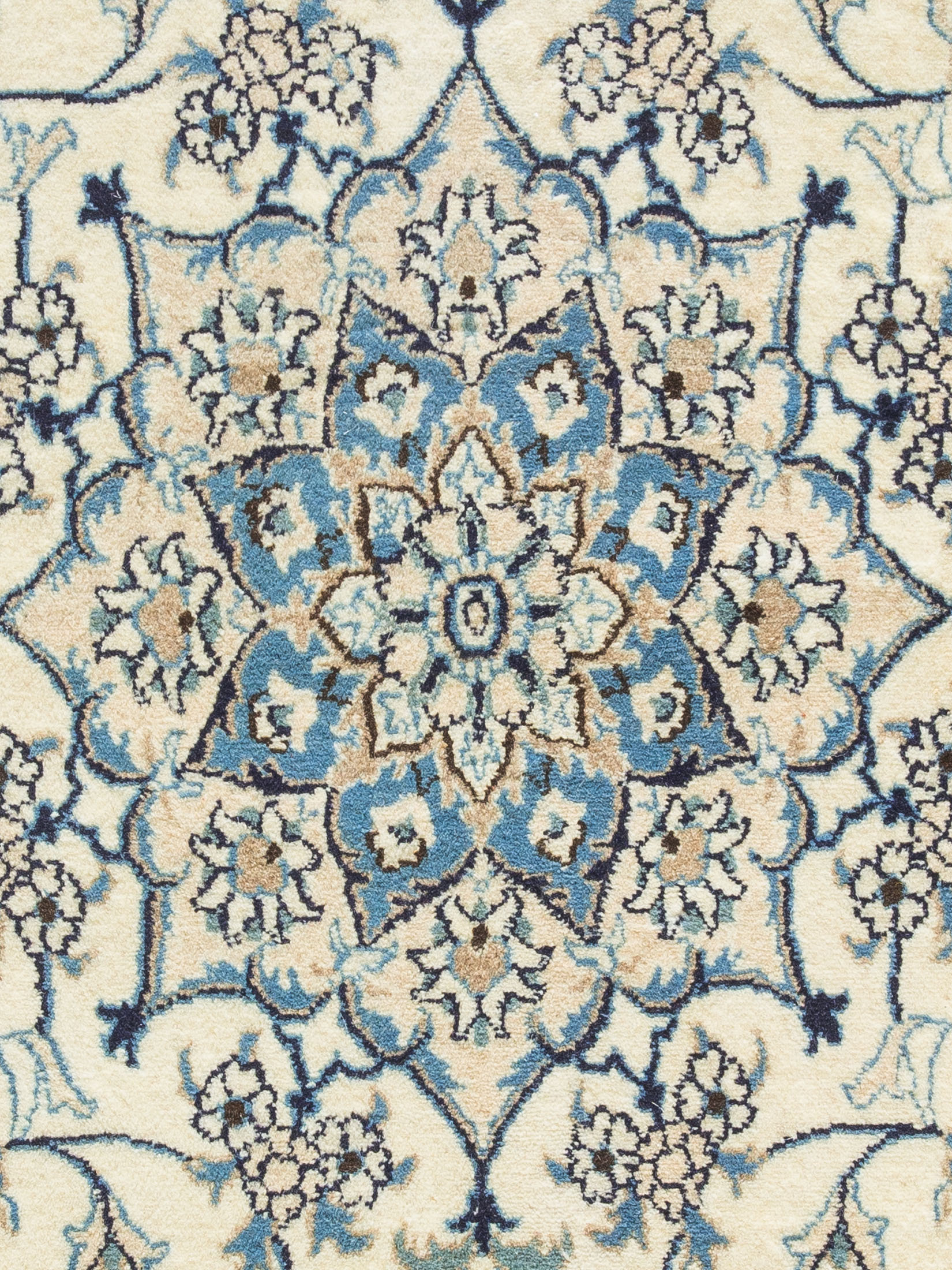 Kaschmar Nain 12 Lah ca. 164 x 238 cm, Unikat / Einzelstück