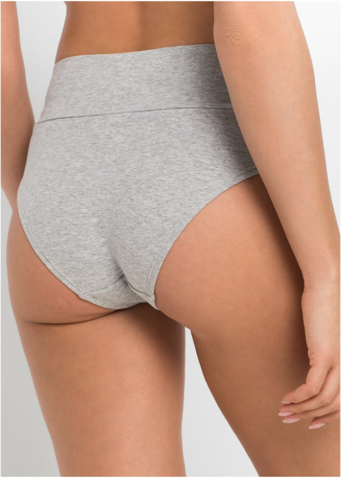 Umstandspanty mit Bio-Baumwolle (3er Pack)