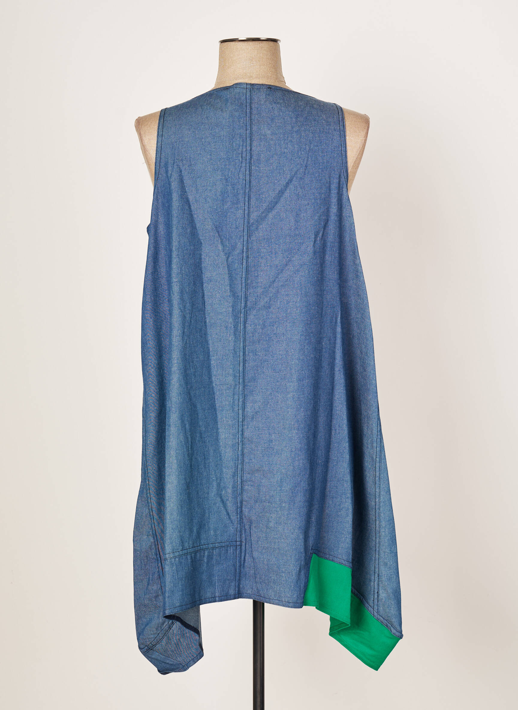 Franck Anna Tuniquesansmanche Femme couleur vert