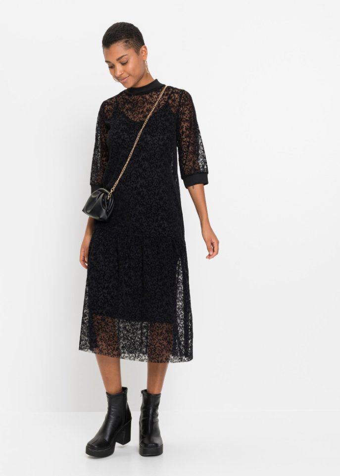 Kleid mit Spitze