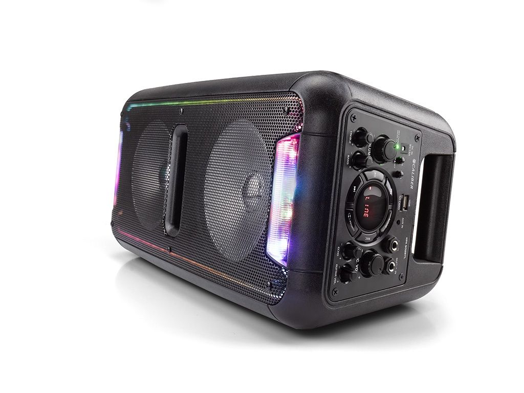 HPA502BTL-Party-Lautsprecher mit Bluetooth, USB, Batterie und Beleuchtung