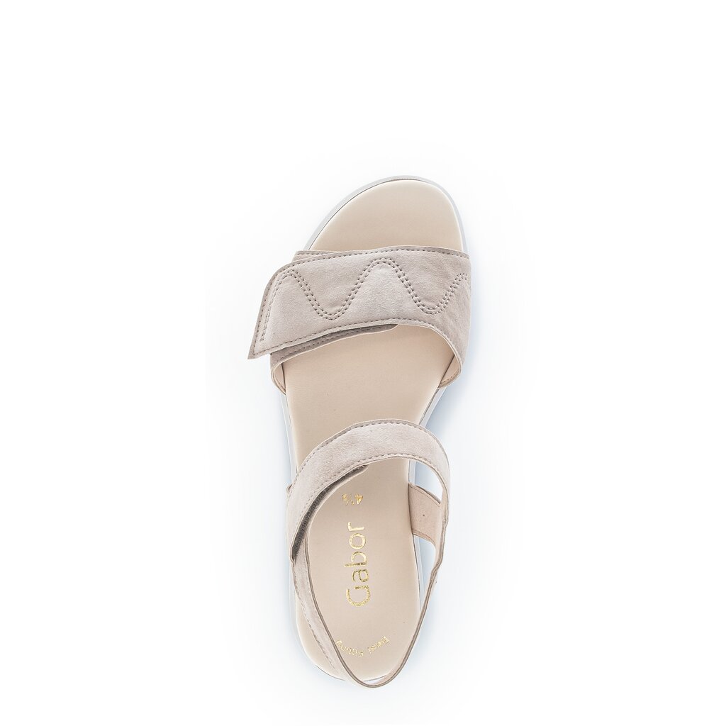 Gabor fashion Keilsandalette beige