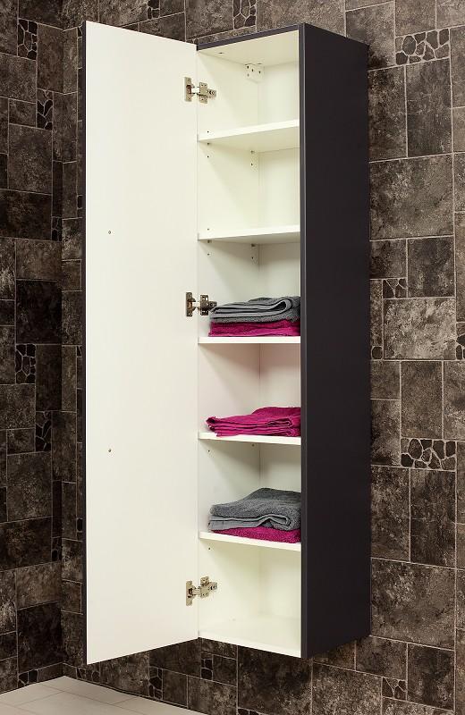 Posseik Hochschrank „Homeline“ 150 anthrazit seidenglanz