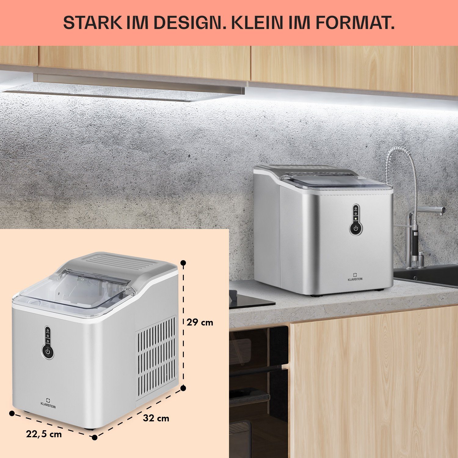Klarstein Eiswürfelmaschine ChillOut