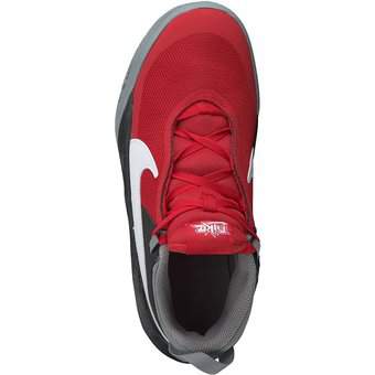 Nike Team Hustle D 10 Basketball in rot