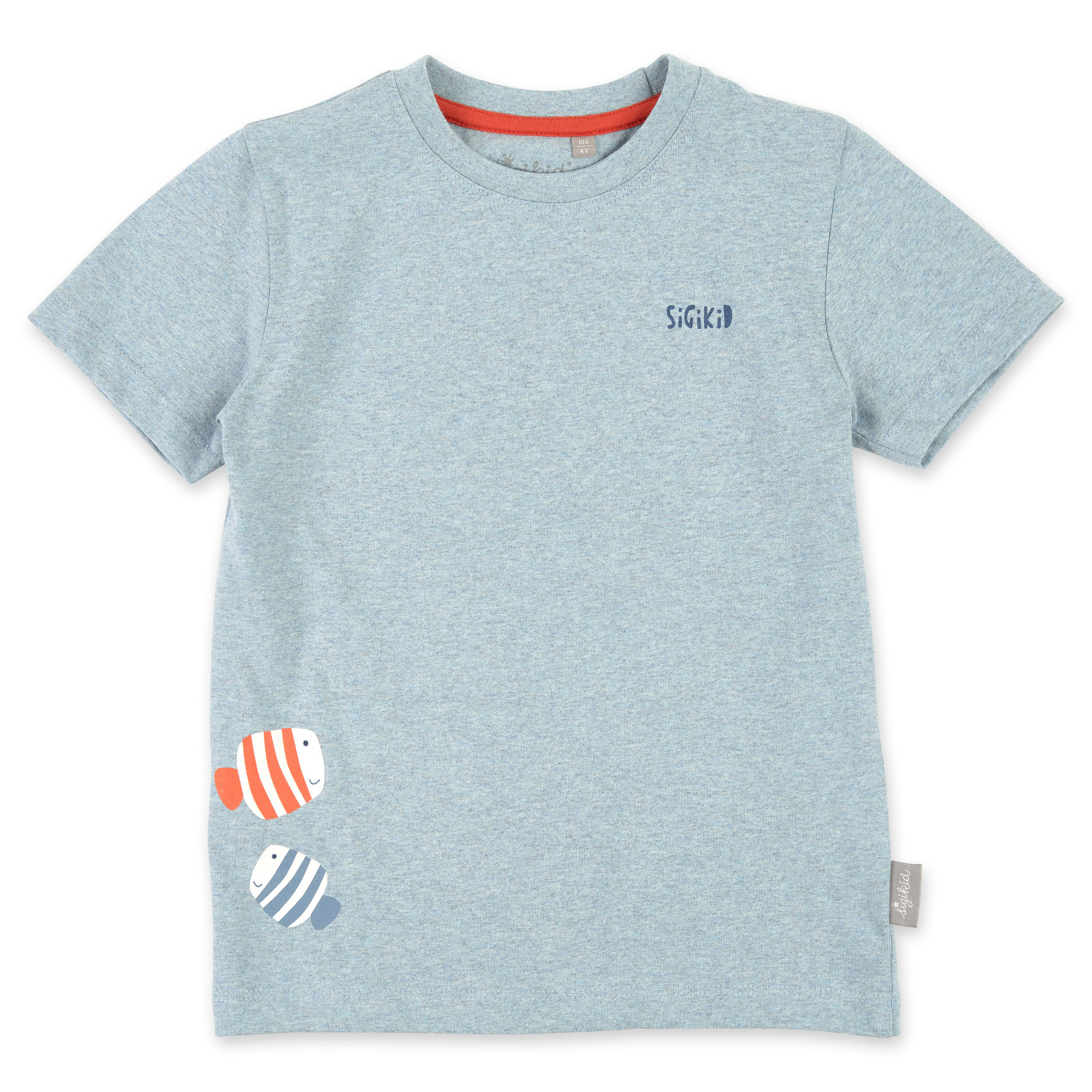 Kinder Schlafanzug Fisch und Meer, blau