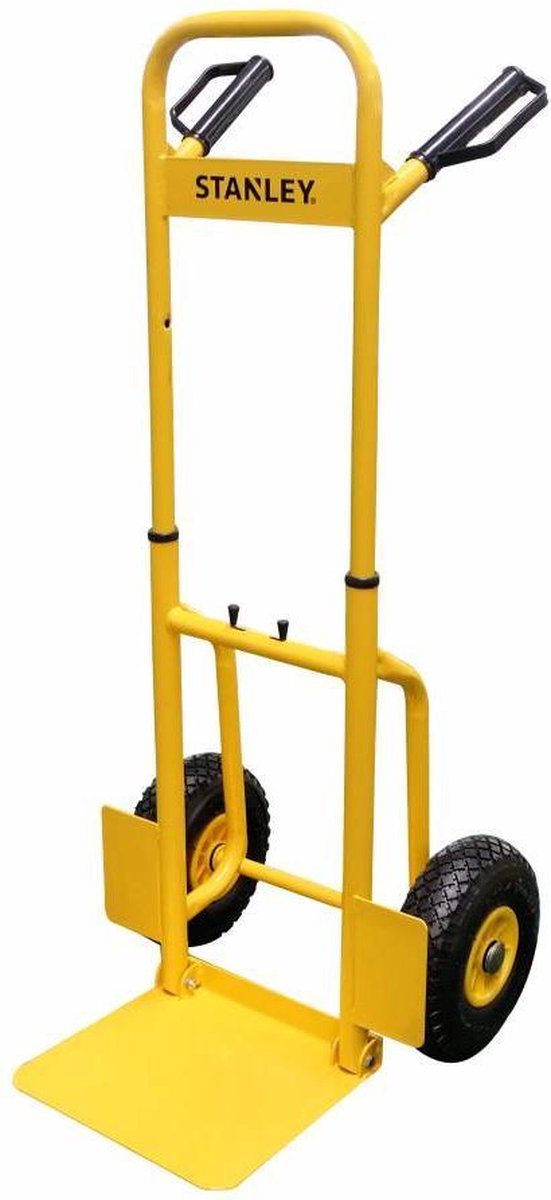 Carrinho de mão Stanley FT520 em aço, capacidade de 125 kg