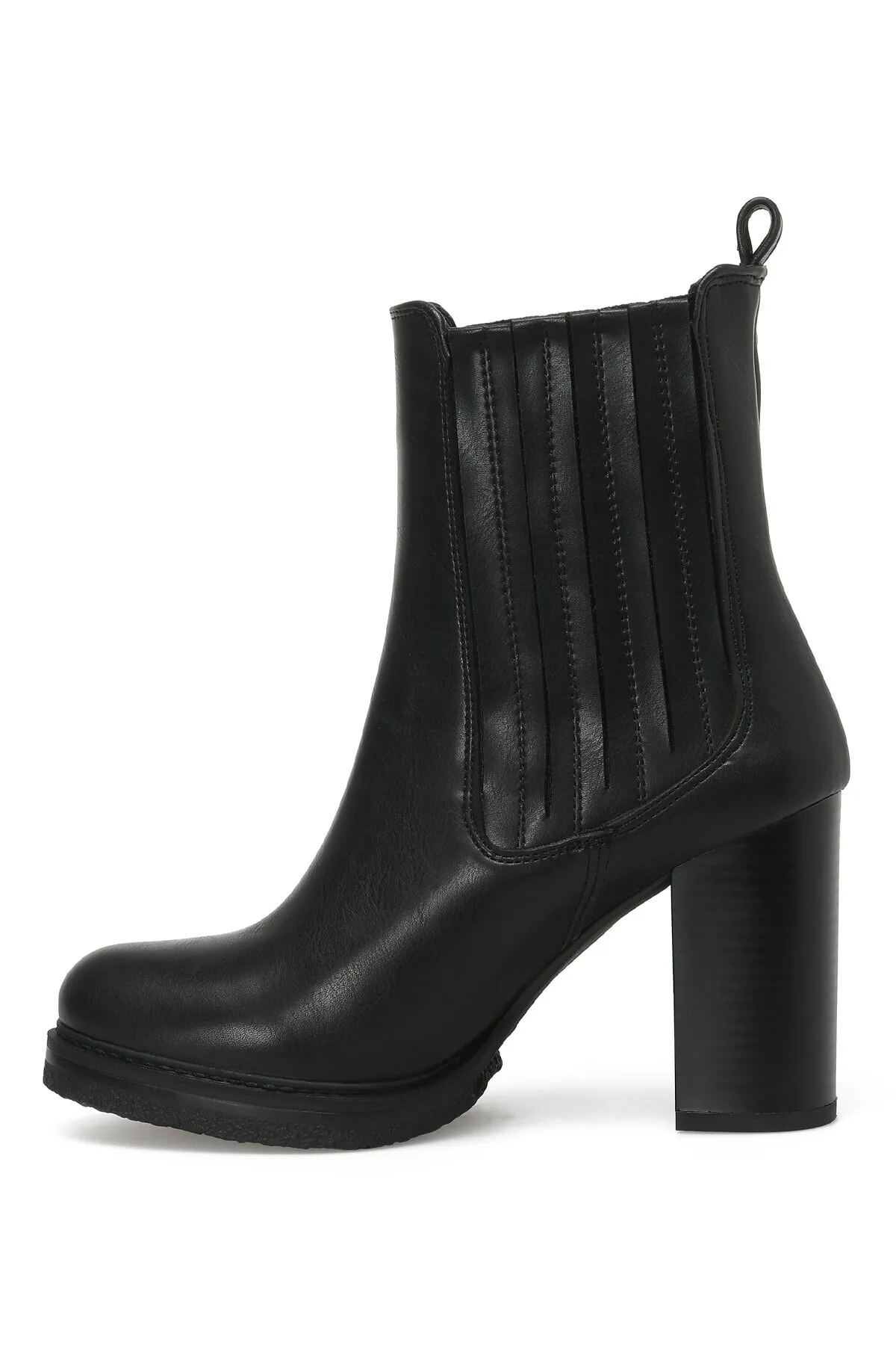 İnci  Stiefelette - Schwarz - Pfennigabsatz/Stiletto