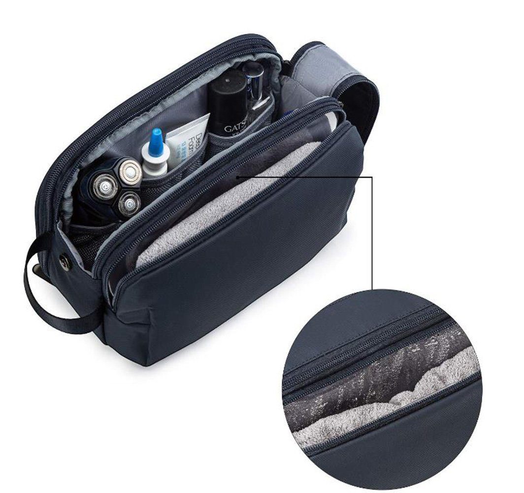 SCOBAG Kosmetiktasche Kosmetiktasche,Wasserabweisend ReiseLeinwand Kulturbeutel (1-tlg)