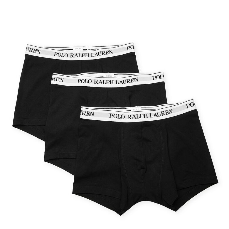 Polo Ralph Lauren Classic Trunk (3 Pack) blk wht/blk wht/blk wht