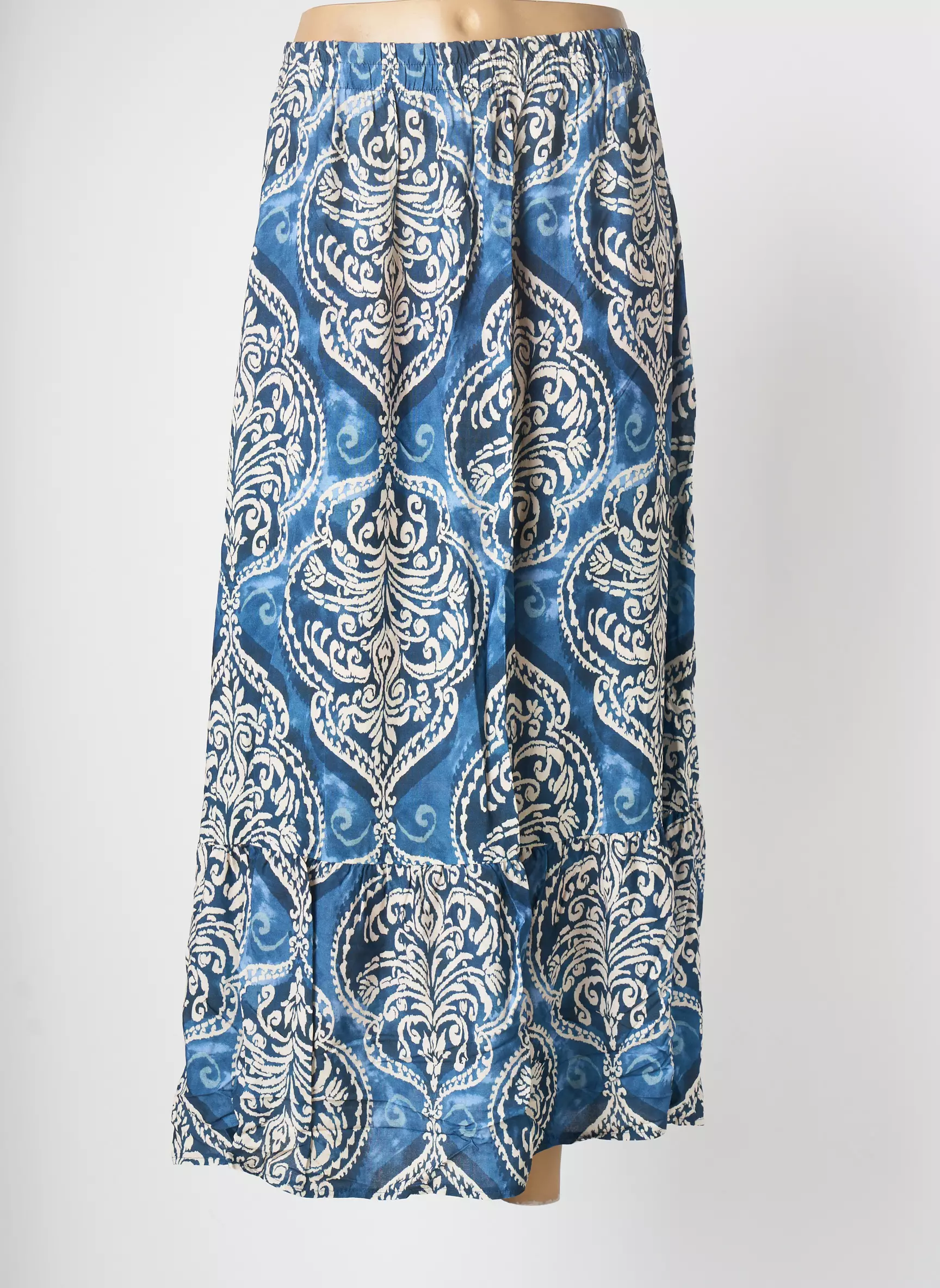 Geisha Jupes Longues Femme couleur bleu