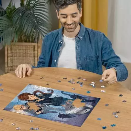 Puzzle 500 Teile - Auf der Suche nach Königin Quinn