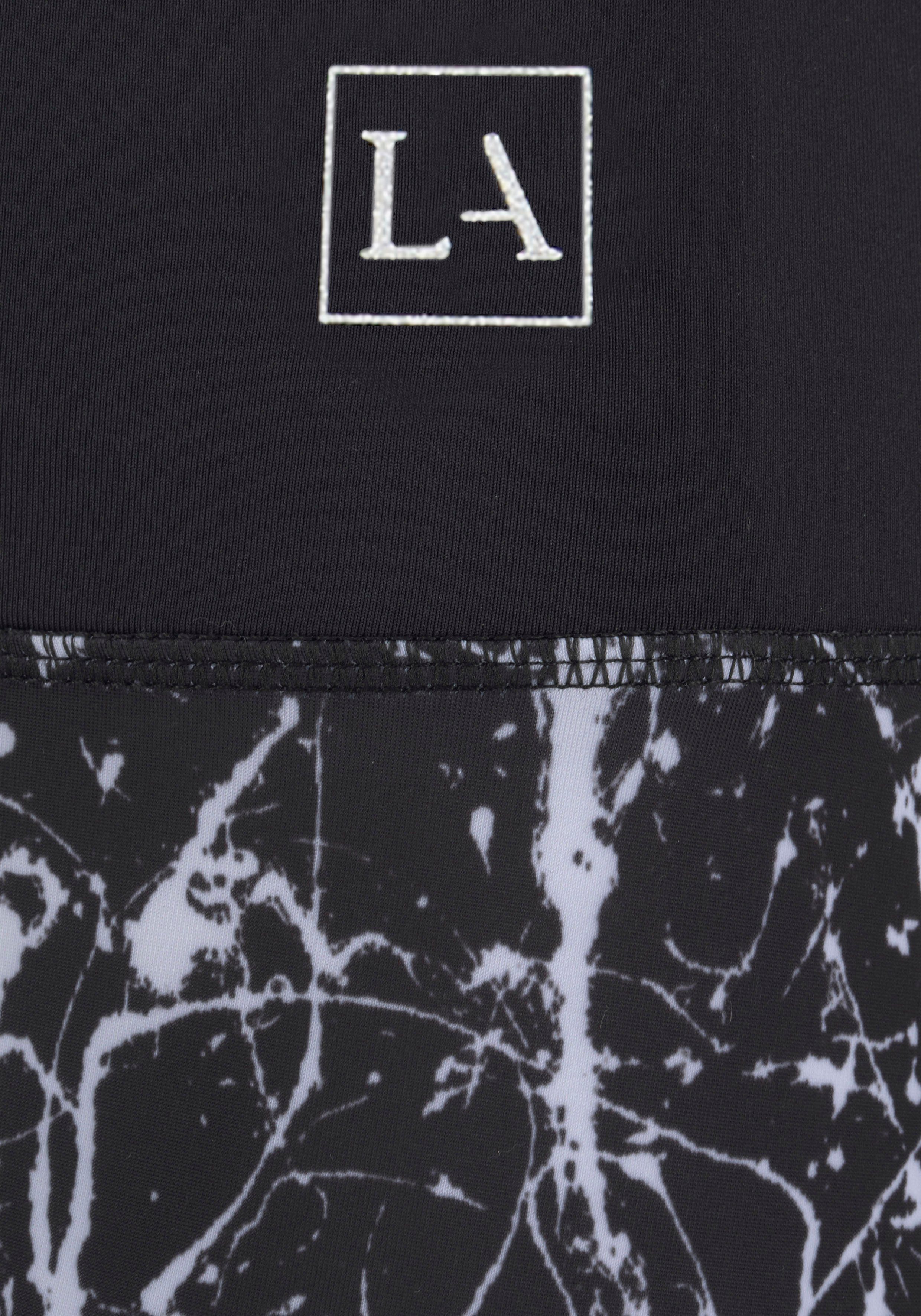 LASCANA ACTIVE Leggings Splash mit Allover Muster