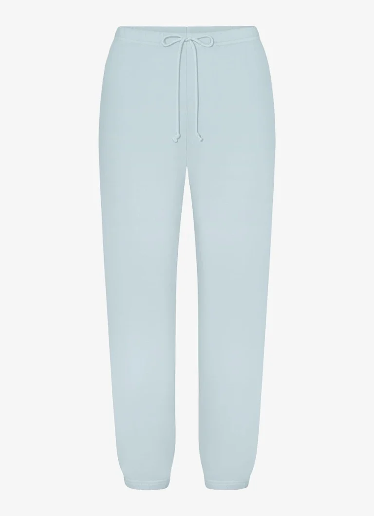 Pantalon de détente SKIMS French Terry taille mi-haute coupe fuselée en coton biologique