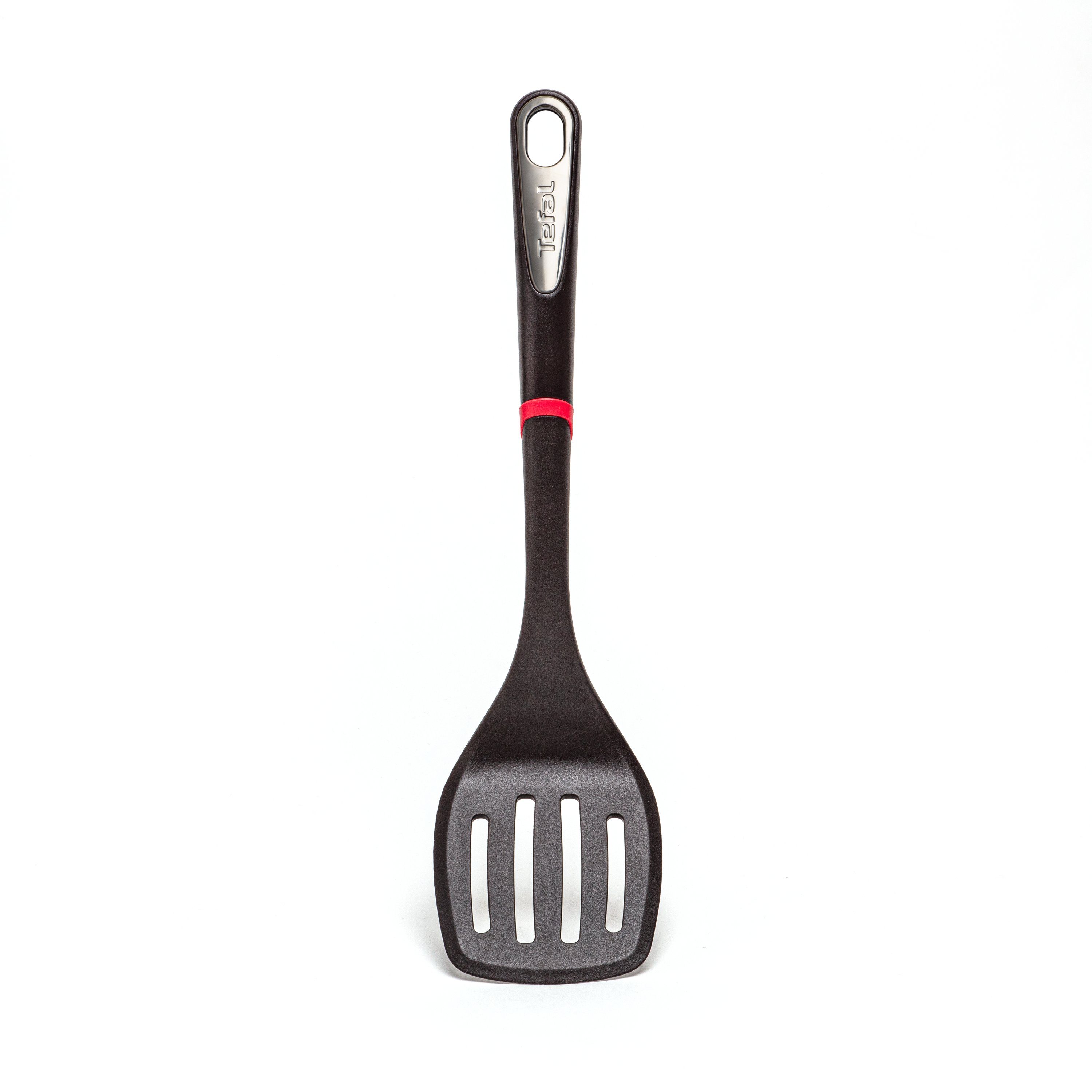 Tefal Pfannenwender Ingenio Bratwender 40 cm, ideal zum Wenden/Servieren K20608, Hitzebeständigkeit: bis zu 230°C, schwarz, 39.8 x 9.2 x 4.7 cm