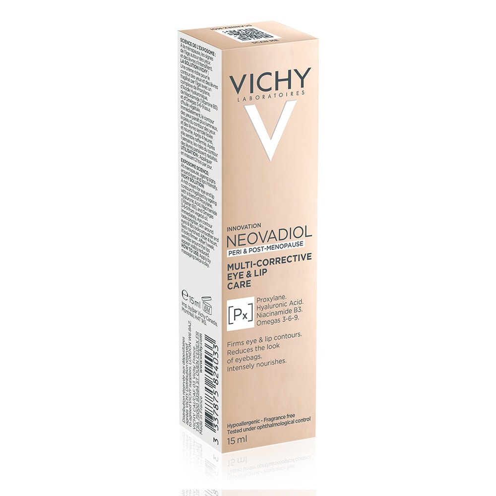 Vichy NEOVADIOL Soin correcteur yeux et lèvres ménopause peaux matures
