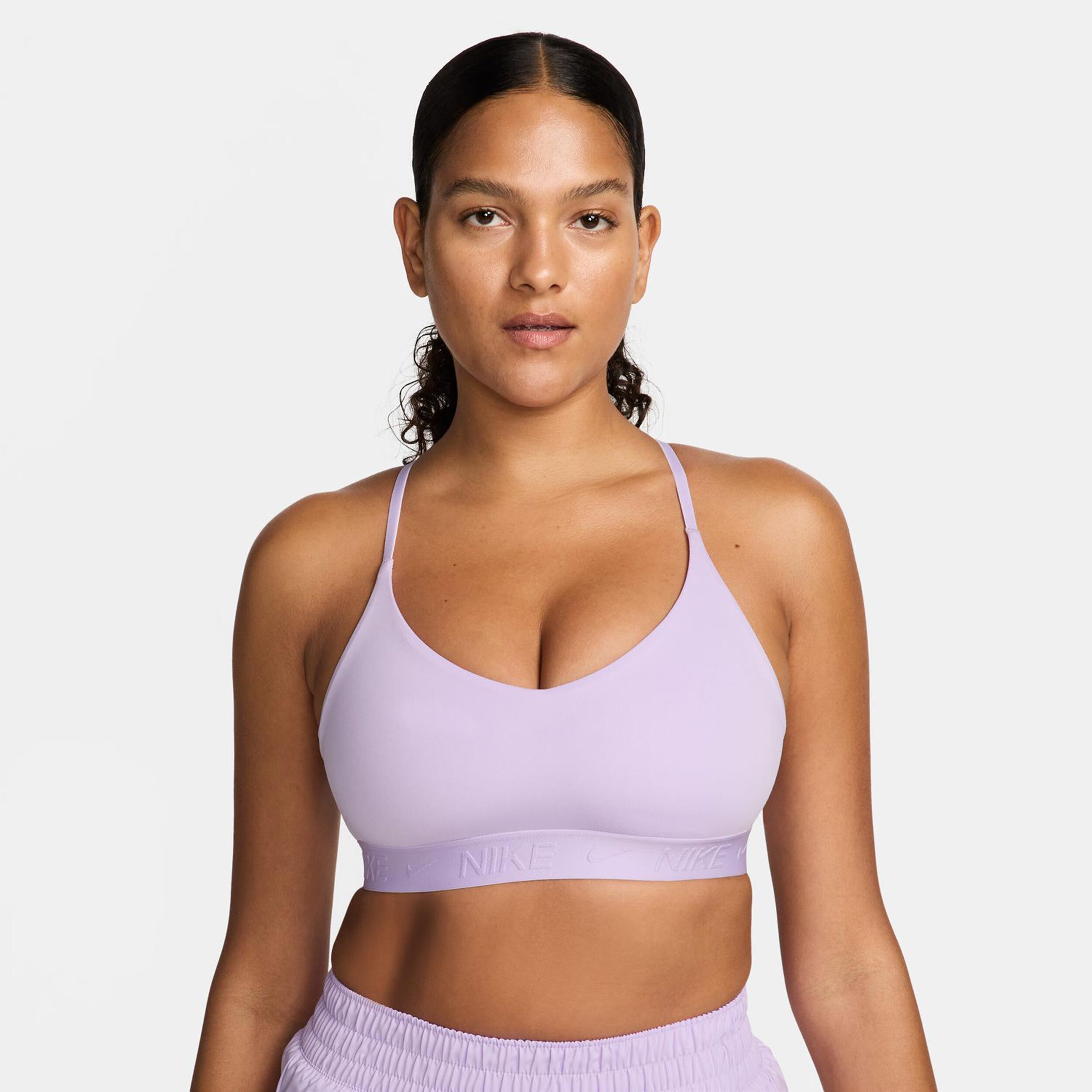 Dri-Fit Indy Padded Sport-BH Damen - Lila