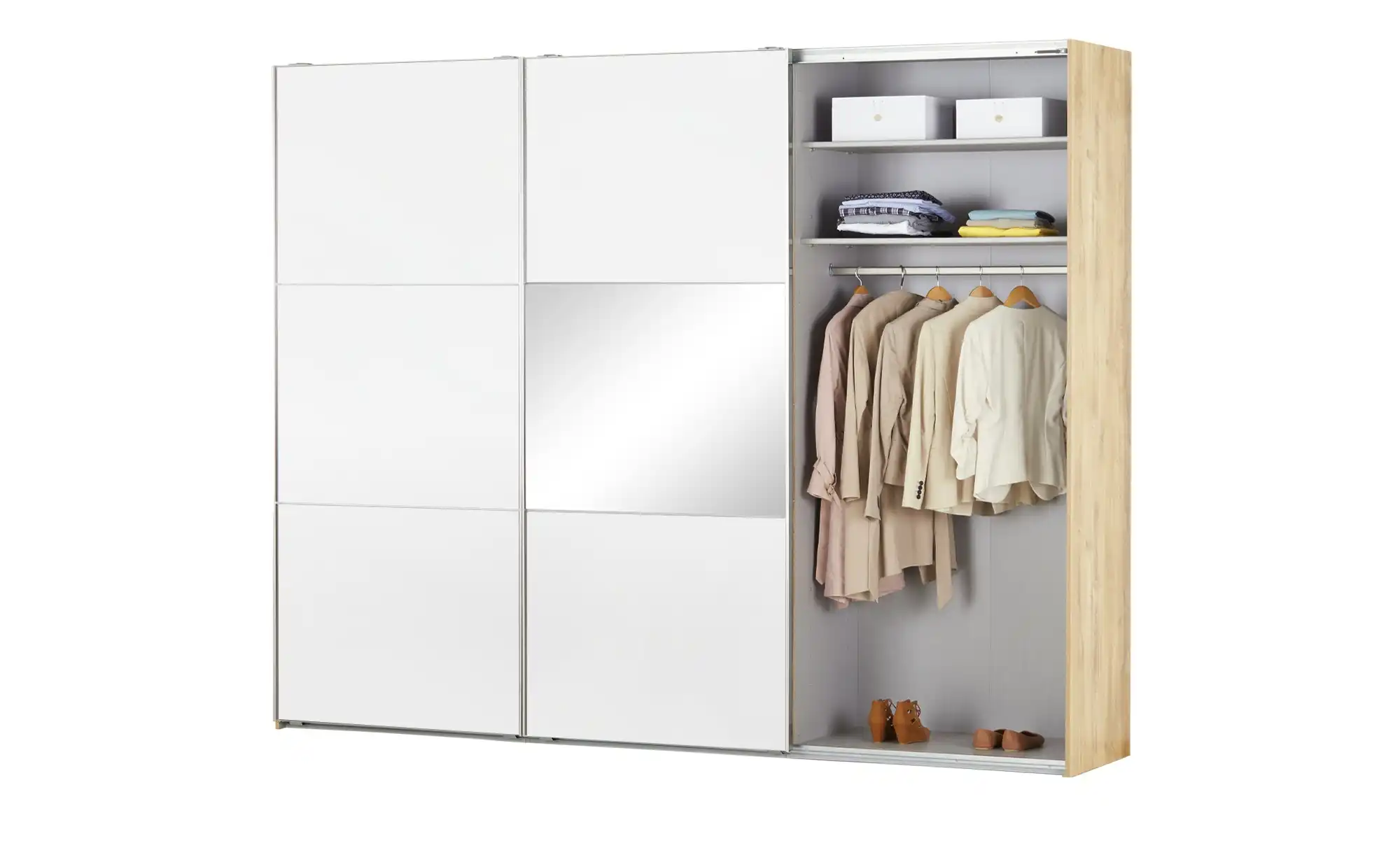 Schwebetürenschrank, 2-türig