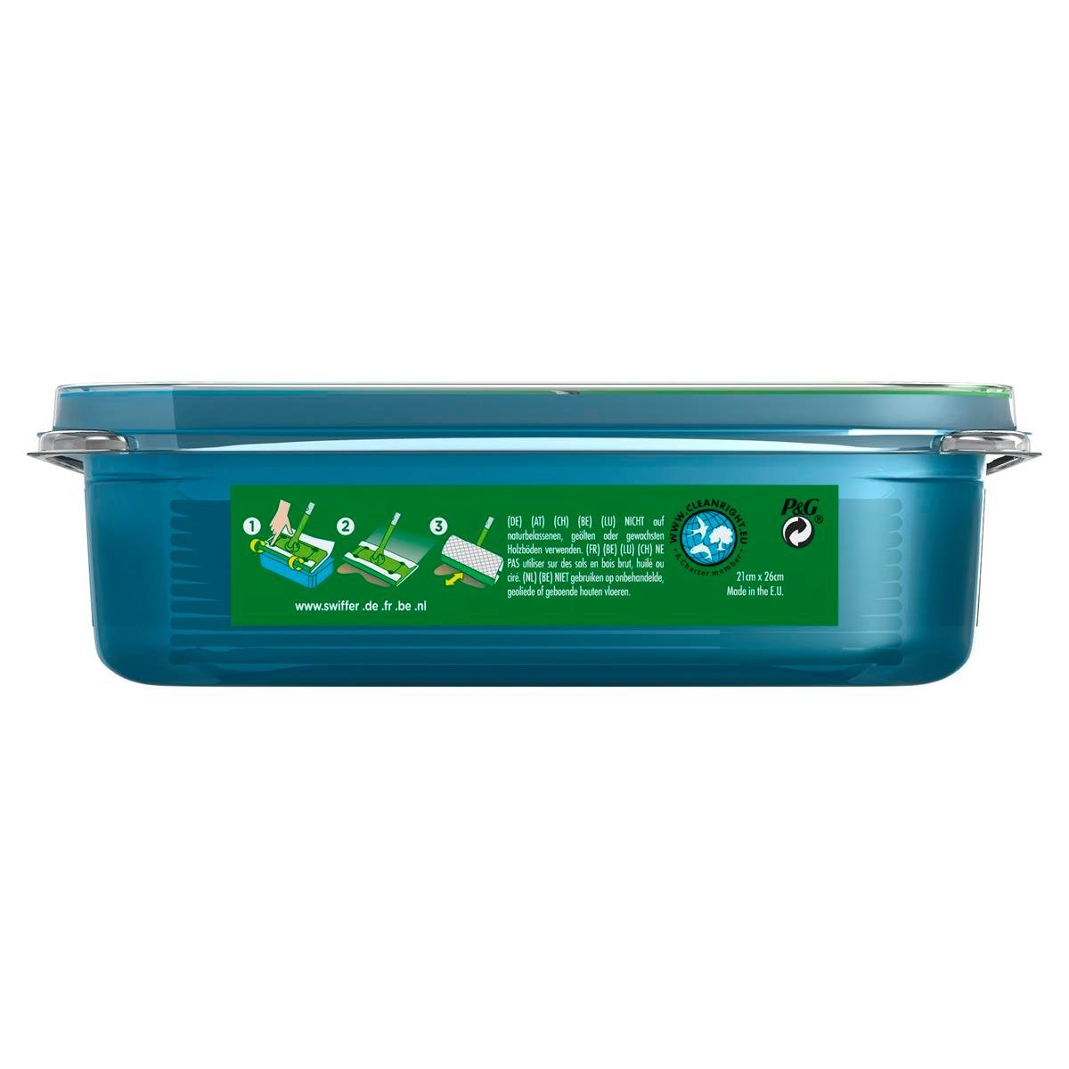 Swiffer Swiffer WET+ Anti-Bakt. feuchte Bodentücher 10 Stück mit Zitronenduft Fussbodenreiniger