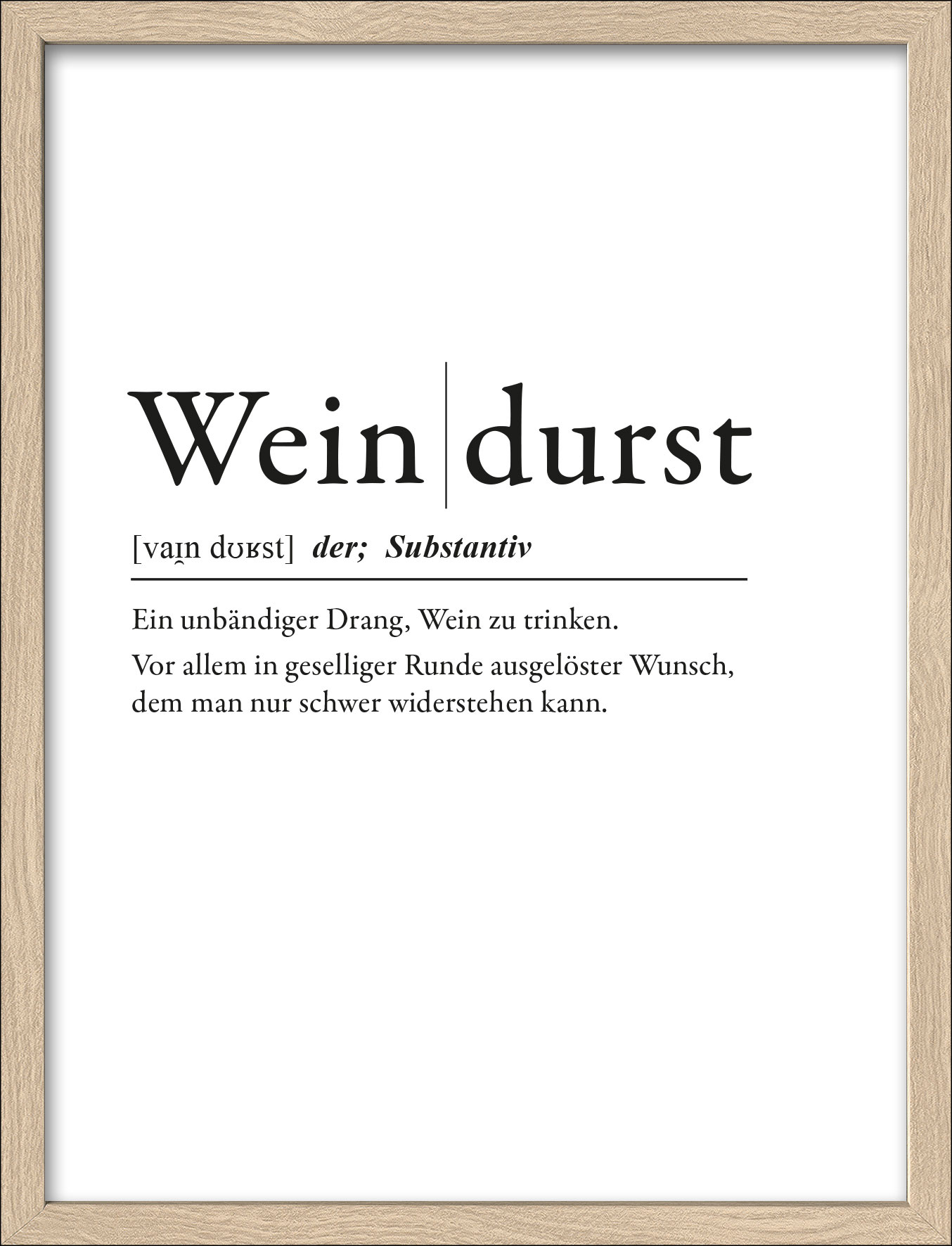 Pro ArtKunstdruck gerahmt 32,5x42,5cm