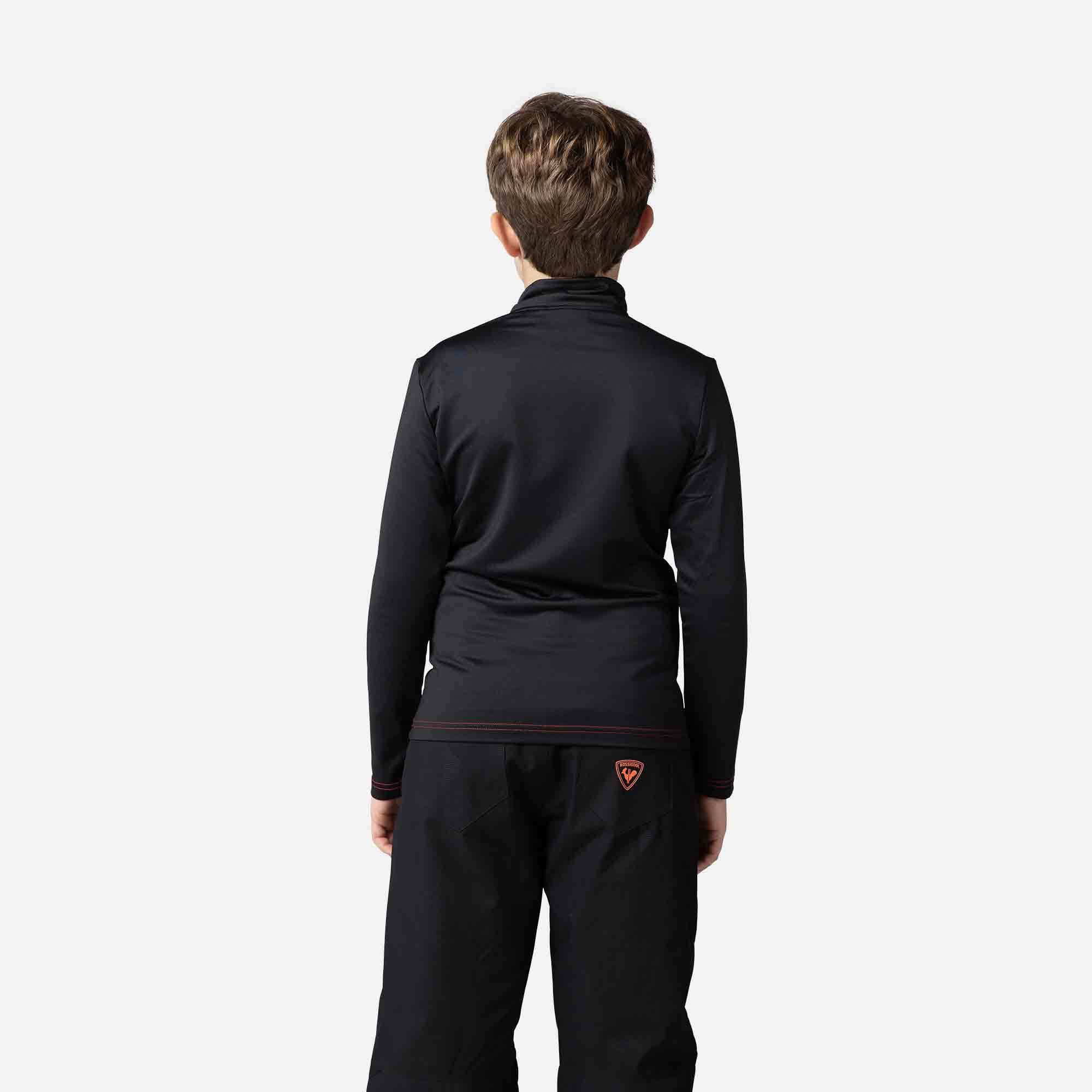 Haut en polaire stretch demi-zip Hero Garçon